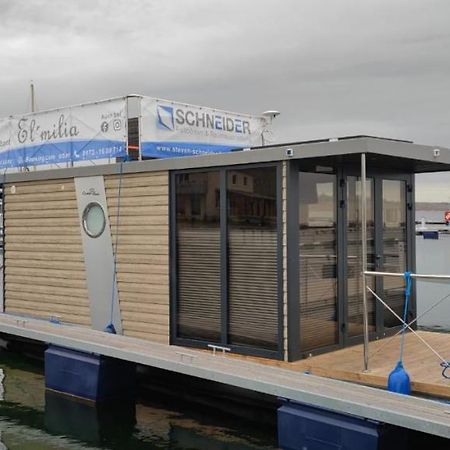 Mobiles Hausboot El'Milia Hotell Braunsbedra Eksteriør bilde