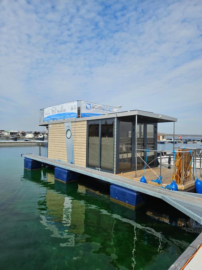 Mobiles Hausboot El'Milia Hotell Braunsbedra Eksteriør bilde